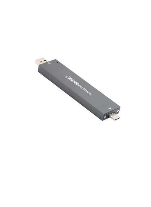 To NVME M-key M.2 NGFF SATA SSD PCBA Case Combo Type-C & USB3.0 RTL9210B Chipset 2280 / 2260 / 2242 /2230 mm Adapter