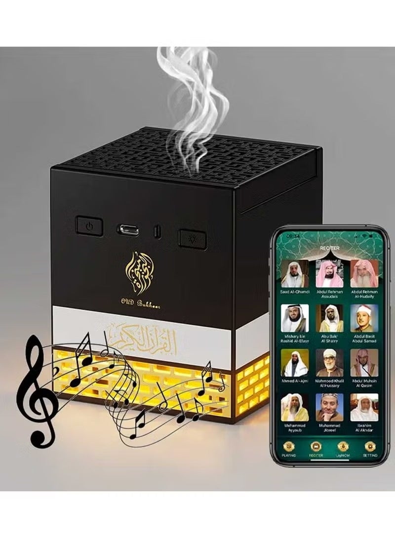 بايكو قابلة للشحن متعددة الصمام العود الموقد مع كامل القرآن المتكلم التحكم عن بعد والتطبيق - Image 3
