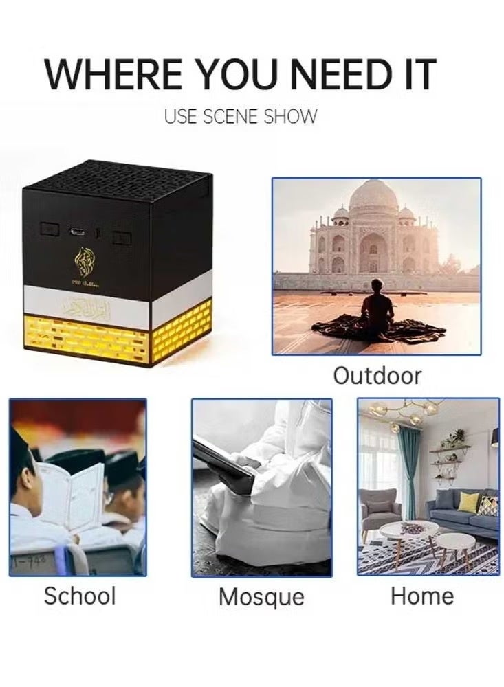 بايكو قابلة للشحن متعددة الصمام العود الموقد مع كامل القرآن المتكلم التحكم عن بعد والتطبيق - Image 2