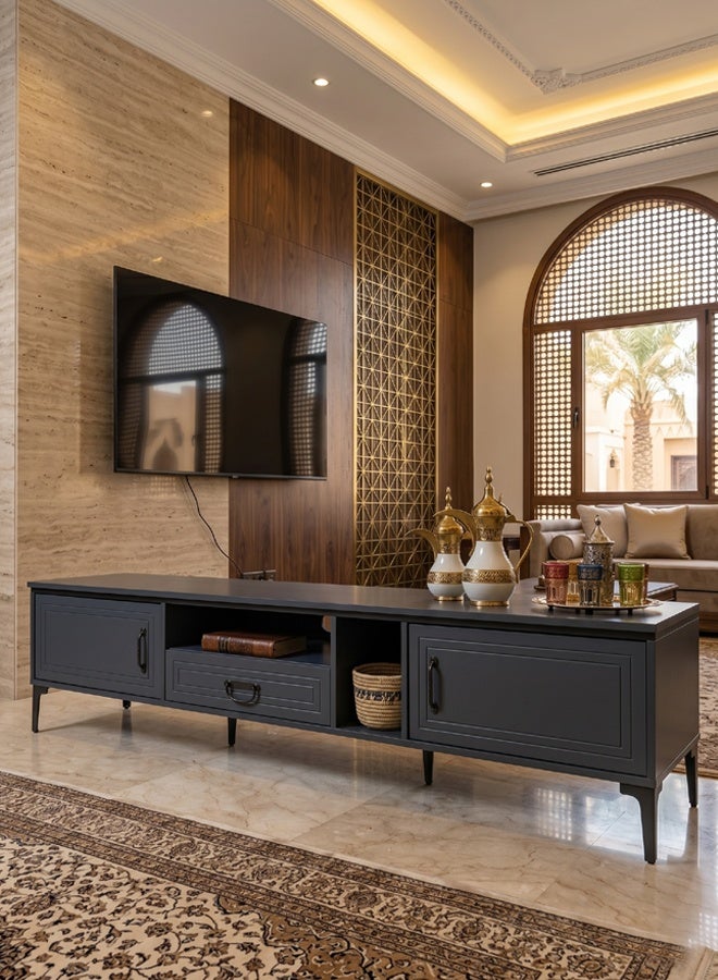 طاولات تلفاز، مع رف 200*40*46 سم - Image 4