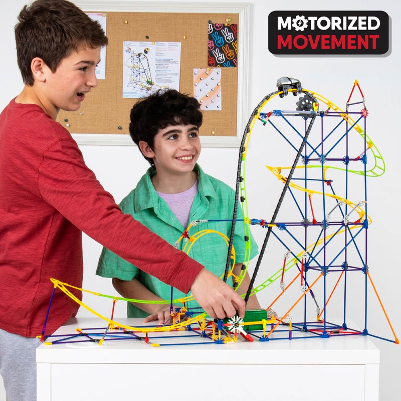 K'NEX Education - STEM Explorations: Roller Coaster Set â€š 546 Pieces, Creative Building Setâ€š Ages 8+ - Image 4
