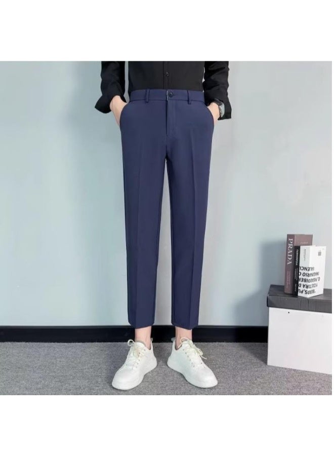 Shougu Men's Fashionable Casual Business Suit Pants 
