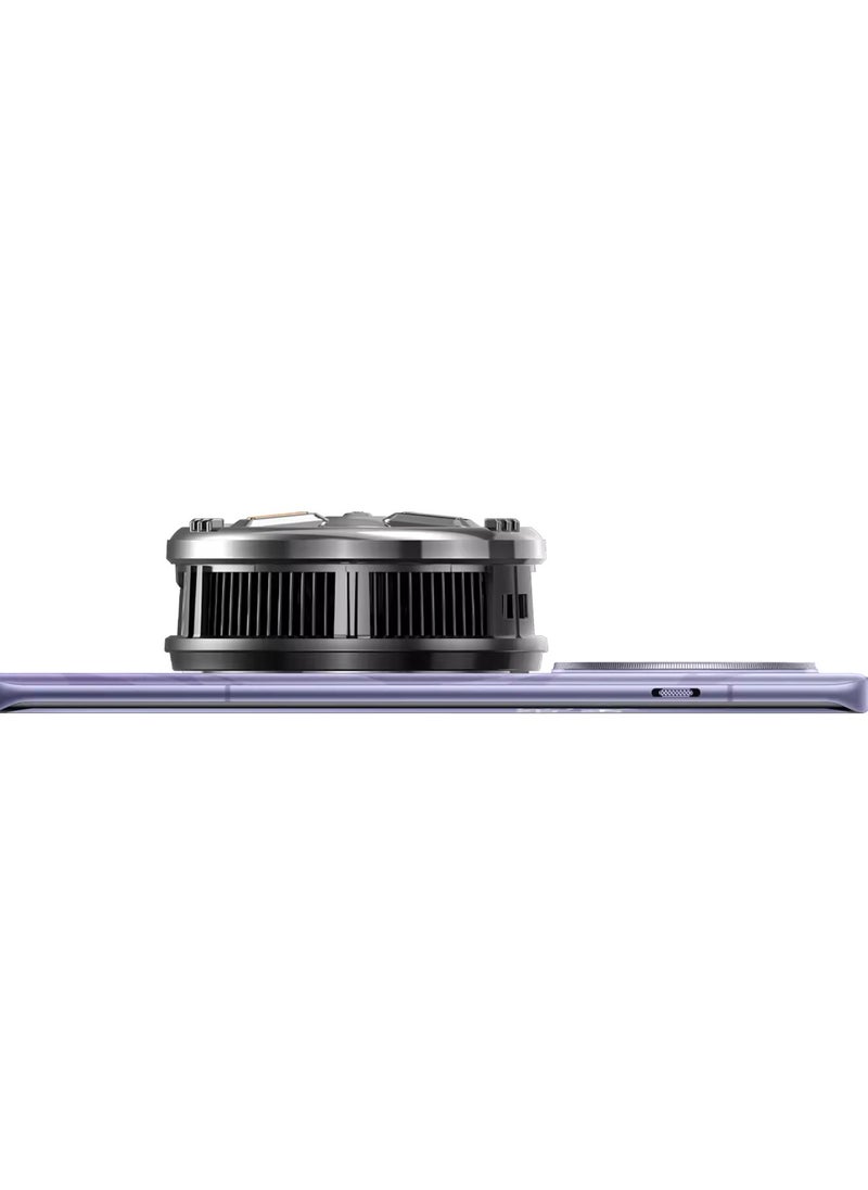 Memo CX09 Phone Cooling Fan, Phone Cooler, Tablet Cooler with 3 Gears Can Freeze Phone Cooler Black
