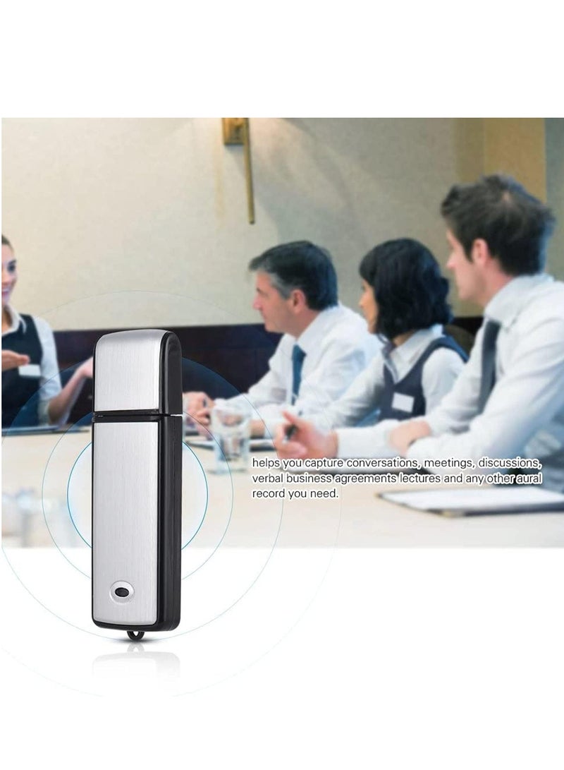 GULFLINK 8GB USB Digital Audio Voice Recorder USB Disk Flash Drive Memory Stick 18 hours Recording  - Image 5
