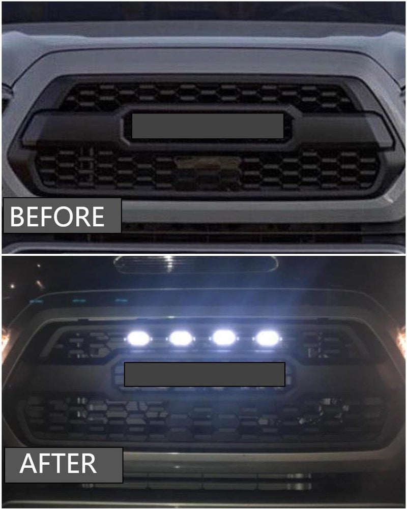 MEALAM White LED Grille Lights for Toyota Tacoma - Image 5