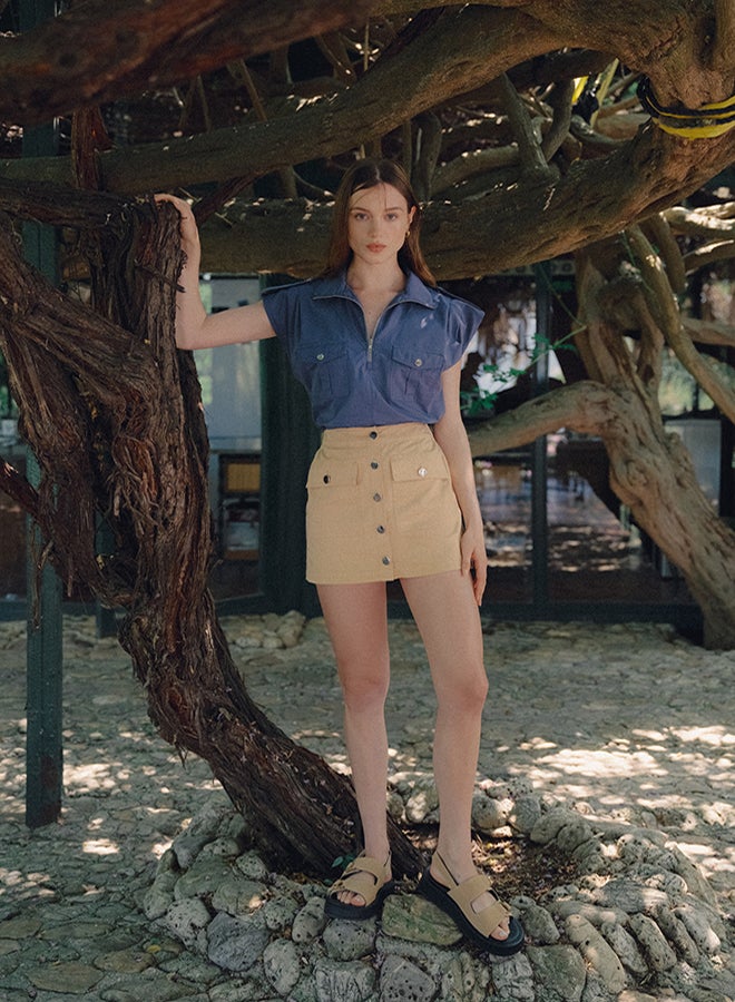OXXO Ladies Woven SKIRT  - Image 1