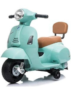 Vespa Motorcycle - Green