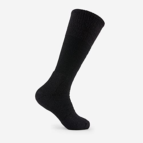 thorlos mens Mcb Max Cushion Combat Over the Calf casual socks, Black, Medium US - Image 5
