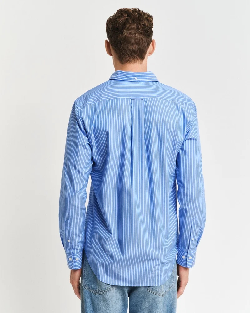غانت Gant Regular Classic Poplin Stripe Shirt