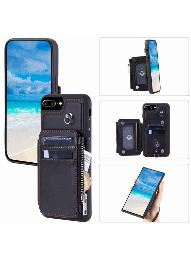 اس-توب جراب لهاتف iPhone 8 Plus / 7 Plus مزود بسحّاب وفتحات للبطاقات بتقنية RFID - Image 1