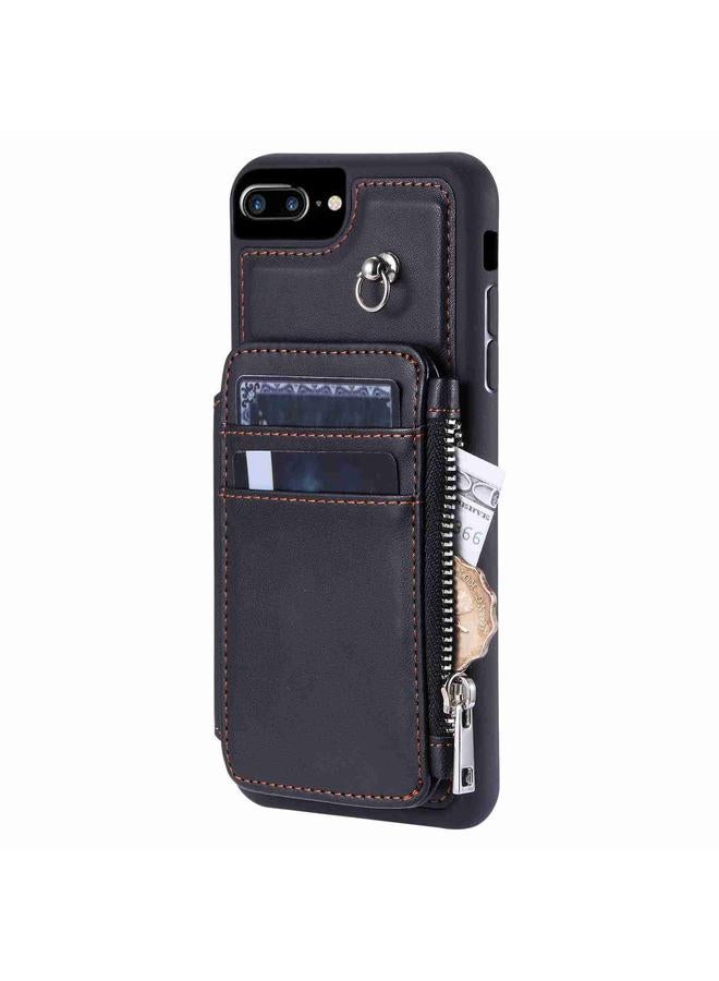 اس-توب جراب لهاتف iPhone 8 Plus / 7 Plus مزود بسحّاب وفتحات للبطاقات بتقنية RFID - Image 2