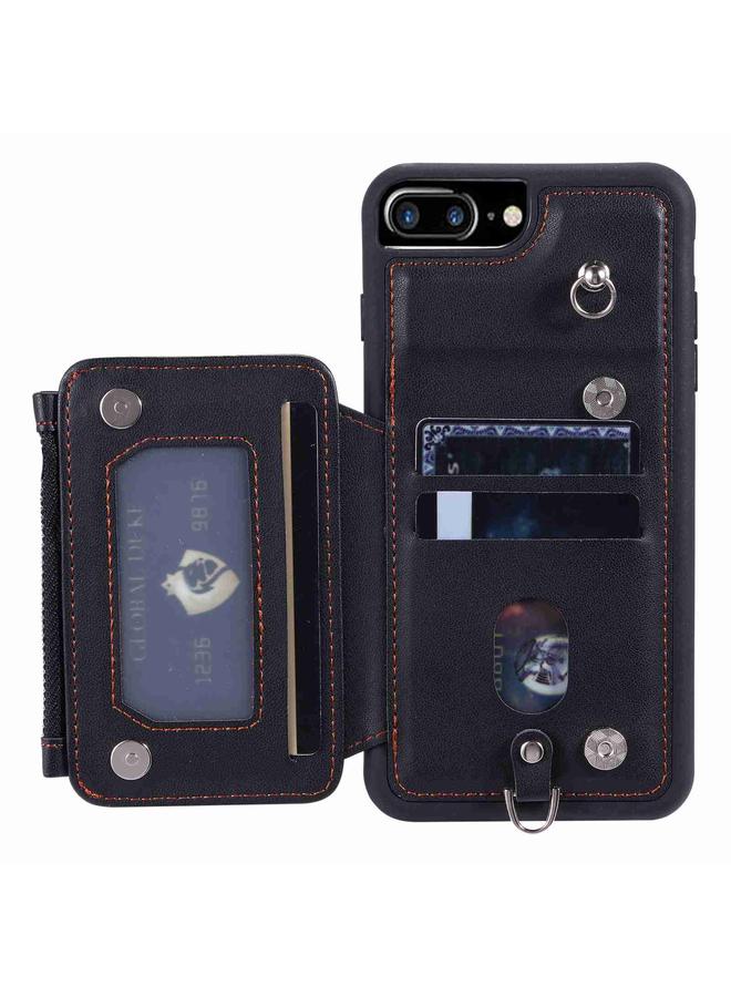 اس-توب جراب لهاتف iPhone 8 Plus / 7 Plus مزود بسحّاب وفتحات للبطاقات بتقنية RFID - Image 4