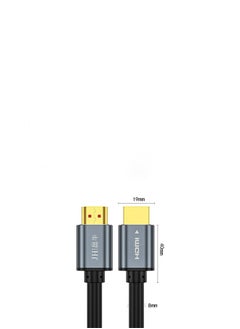 JH JH 4K HDMI Cable 1M HDMI 2.0 18Gbps High-Speed 4K@60Hz HDMI to HDMI Video Wire Ultra HD 3D 4K HDMI Cord Braided Compatible with MacBook Pro UHD TV Nintendo Switch Xbox Playstation PS5/4 PC Laptop  - Image 2