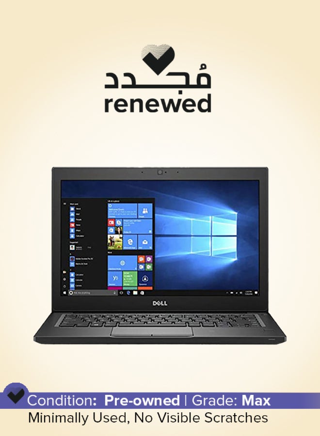 Renewed - Latitude 5480 Laptop With 14-Inch FHD Display,Intel Core i7 Processor/7th Gen/Quad Core/16GB RAM/256GB SSD/Intel HD Graphics/Windows 10 Pro Black