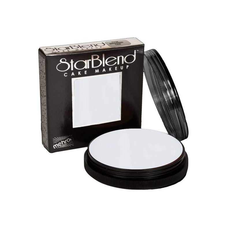 Mehron Makeup StarBlend Cake Makeup | Wet/Dry Pressed Powder | Powder Foundation | Moonlight Face Paint & Body Paint 2 oz (56g) - Image 1