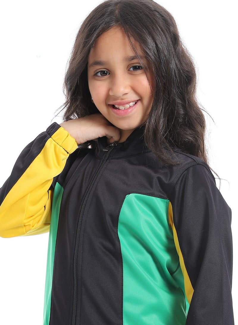 Caesar Girls' 2-Piece Sports Tracksuit - Image 5