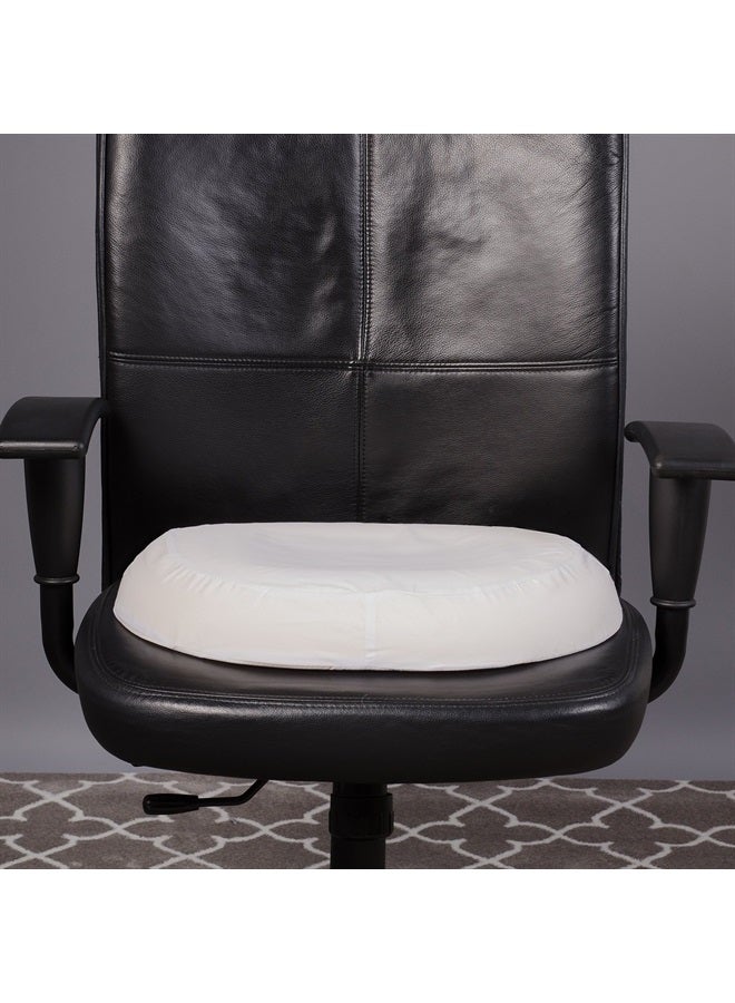 DMI Seat Cushion Donut Pillow and Chair Pillow for Tailbone Pain Relief, Hemorrhoids, Prostate, Pregnancy, Post Natal, Pressure Relief and Surgery, 18 x 15 x 3, White - Image 5