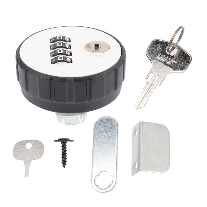 Zinc Alloy 4 Digit Combination Locker Lock 20mm for Gym Office Mailbox - Image 2