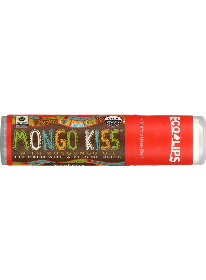 Eco Lips Mongo Kiss Mongo Kiss Lip Balm, Yumberry, 0.25 Ounce