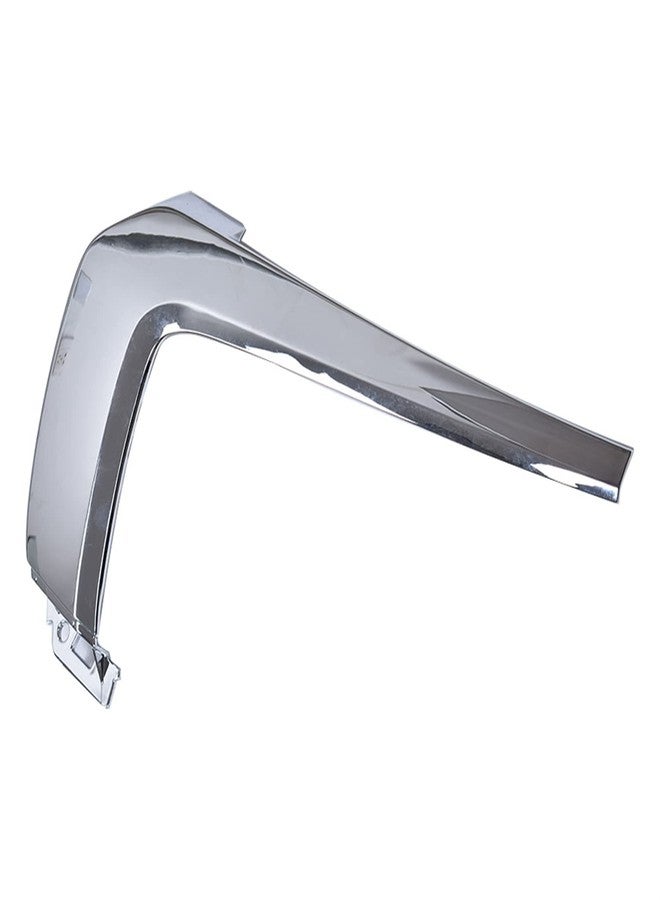 Silscvtt Front Left Bumper Chrome Trim Molding Strip 3 Pieces Kit Replacement for Outlander 2016-2019 6407A141 6407A145 6407A143 MI1046103SET - Image 5