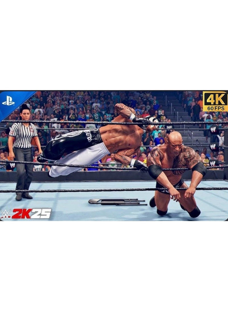 PlayStation WWE 2K25 – PS5 Game | Next-Gen Wrestling Experience | Enhanced Graphics & Gameplay | Career & Online Modes | UAE Stock - Image 3
