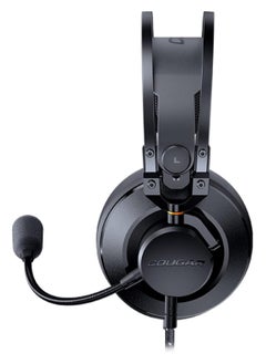 كوجار سماعة رأس  COUGAR VM410 IRON  للألعاب مع ميكروفون بخاصية إلغاء الضوضاء مقاس 3.5 مم (رمادي)  - Image 1