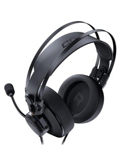 كوجار سماعة رأس  COUGAR VM410 IRON  للألعاب مع ميكروفون بخاصية إلغاء الضوضاء مقاس 3.5 مم (رمادي)  - Image 4