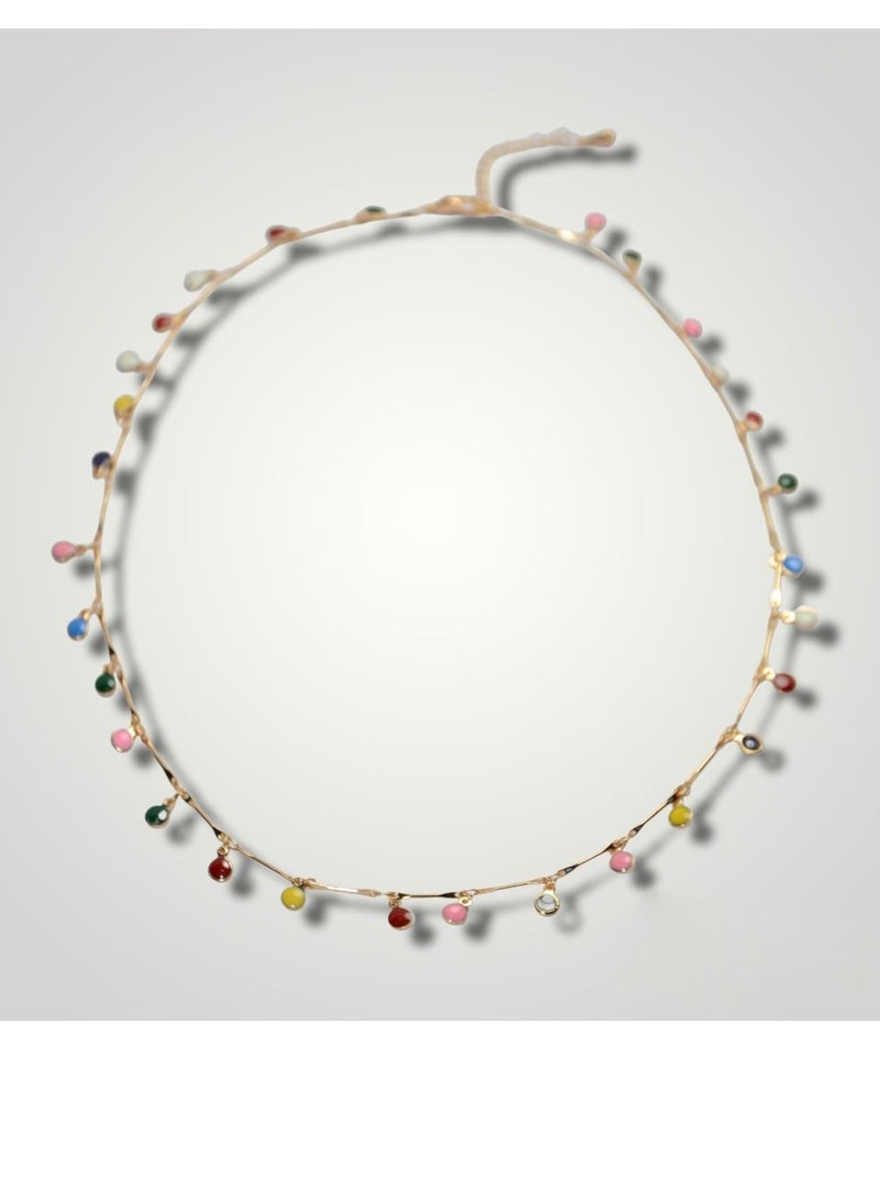 Necklace Color Very Chic For The Ladies Multi-colors 45 CM  - Image 1
