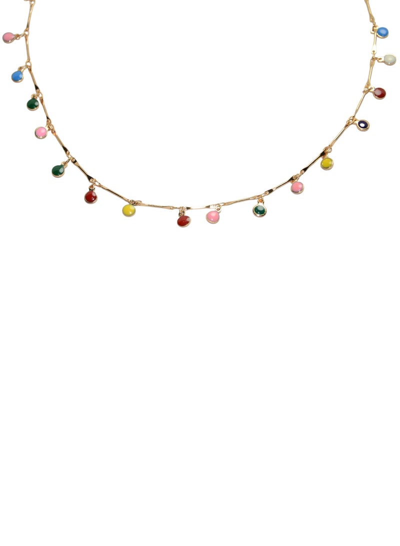 Necklace Color Very Chic For The Ladies Multi-colors 45 CM  - Image 3