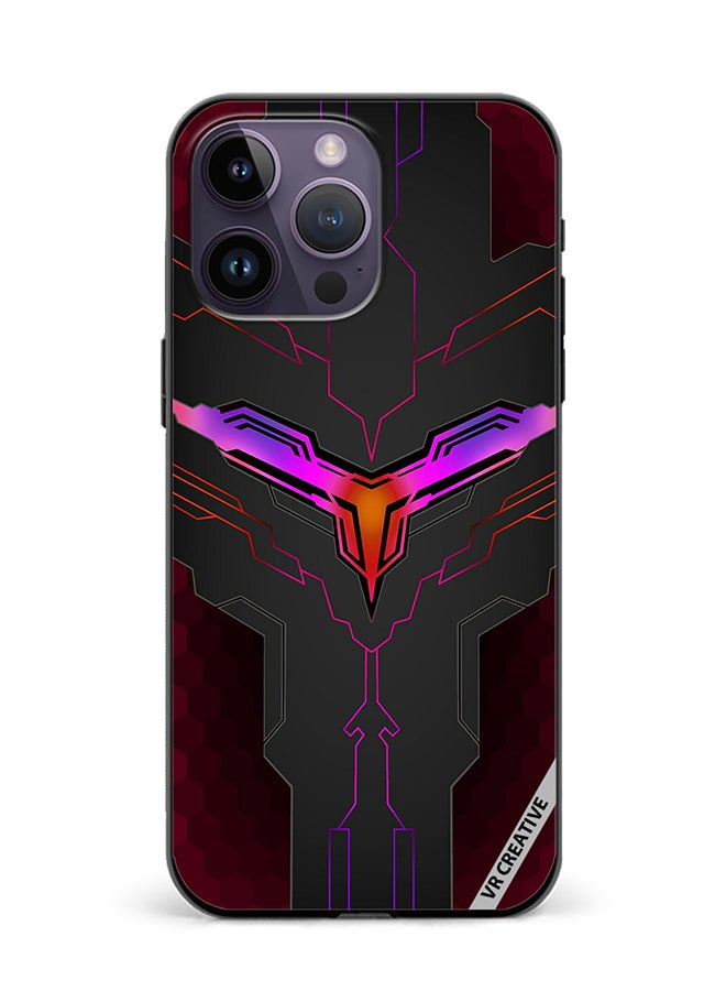 VR CREATIVE Protective Case Cover For Apple iPhone 16 Pro Max Gaming Ax Design Multicolour