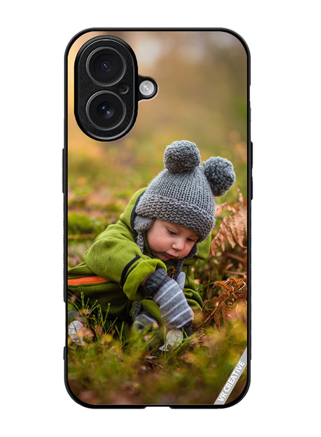 Protective Case Cover For Apple iPhone 17 Crawl Baby Design Multicolour