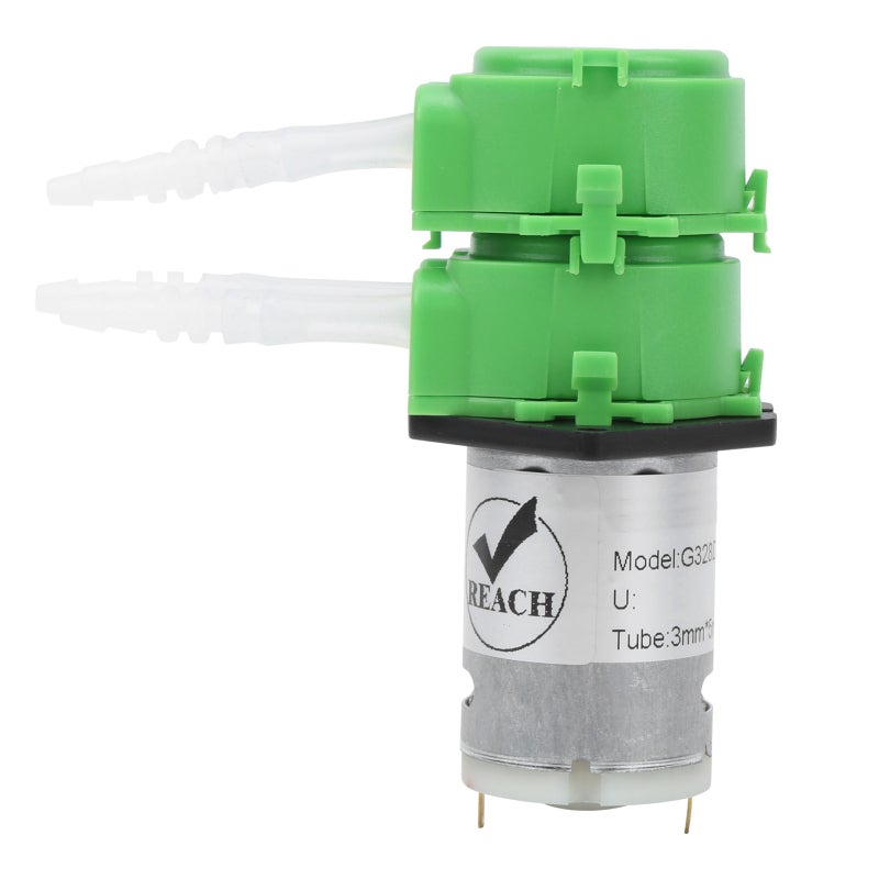 GROTHEN Peristaltic Pump 3x5mm Food-Grade Silicone Tube Easy Disassembly for Various Liquids - Reversible Flow Direction POM Pump Head for Long Service Life - Image 3