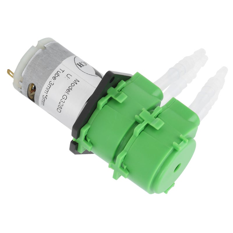 GROTHEN Peristaltic Pump 3x5mm Food-Grade Silicone Tube Easy Disassembly for Various Liquids - Reversible Flow Direction POM Pump Head for Long Service Life - Image 2