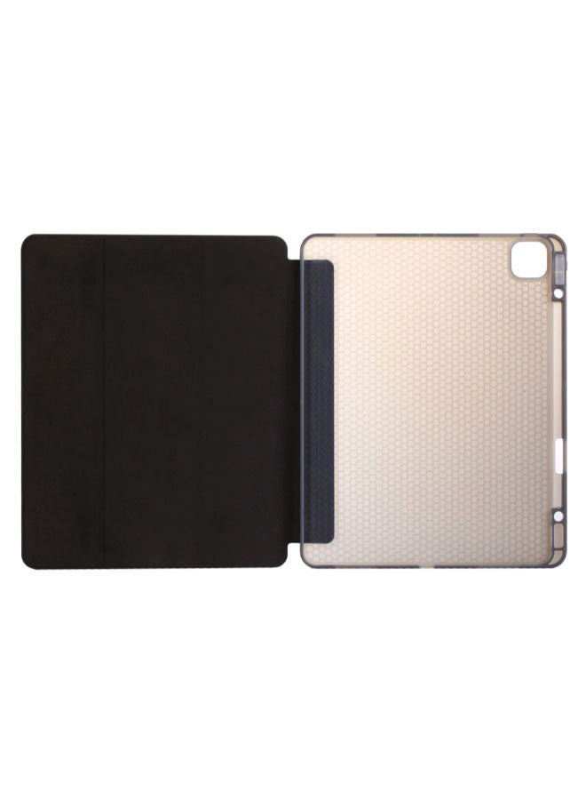 NIBEMINENT Protective Flip Cover For Apple iPad Pro 12.9-Inch (2020) Black - Image 2