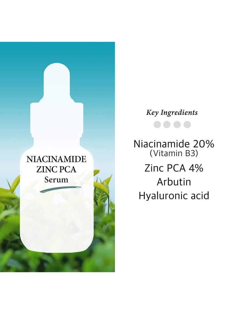 Cos De BAHA Niacinamide 20% + Zinc PCA 4% Serum 1 Fl Oz - Pore Reducer, Uneven Skin Tone Treatment, Diminishes Acne Prone, Skin Balancing Pore Reducing, Restores Elasticity (30 ml) - Image 5