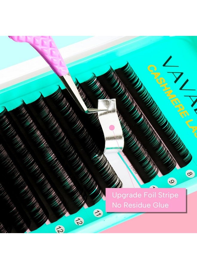 VAVALASH Cashmere Lashes 0.03/0.05/0.07 Premium Lashes Volume Eyelash Extensions 820Mm Individual Silk Lashes Soft Super Matte Black Professional Lashes Extension Tray Supplies (0.03D815Mm) - Image 4