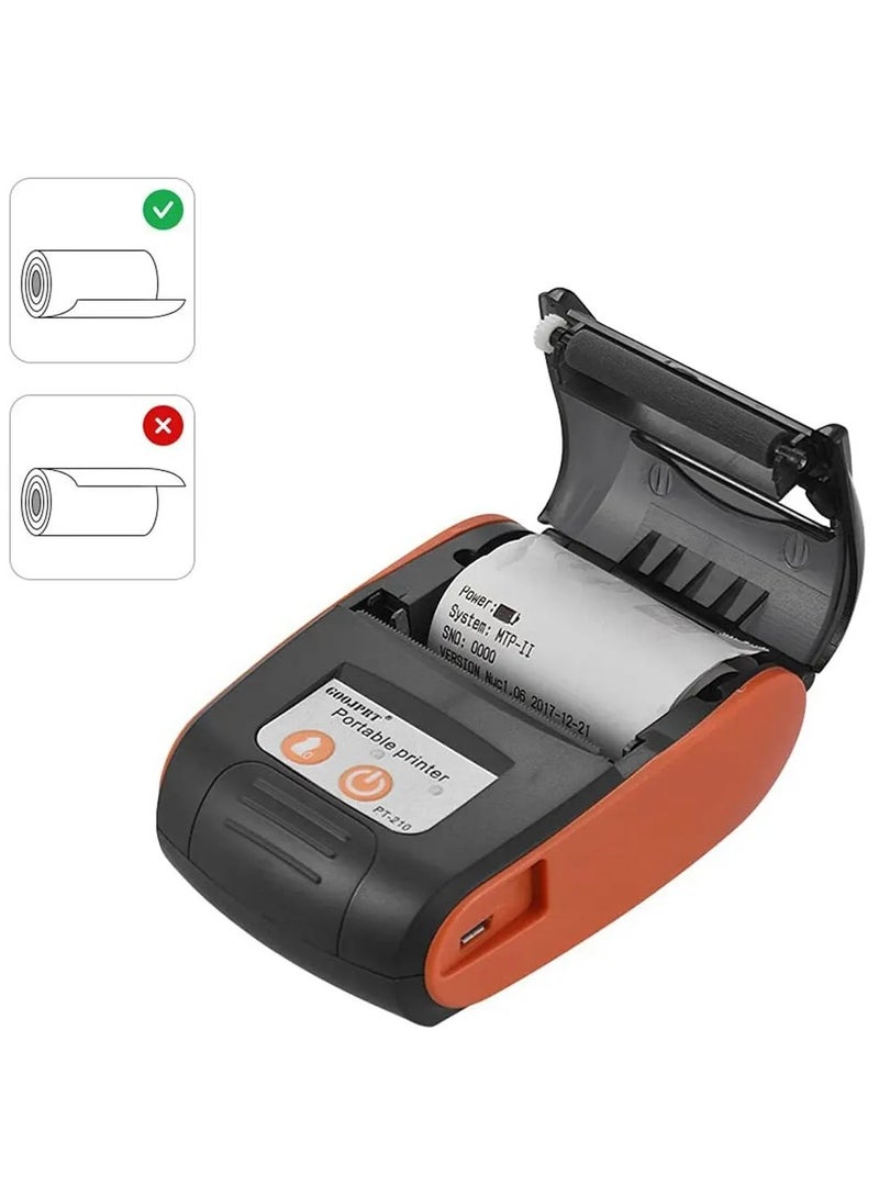 Thermal Printer 58mm Handheld Portable Meituan Handheld Bluetooth Takeaway Receipt Printer - Image 2