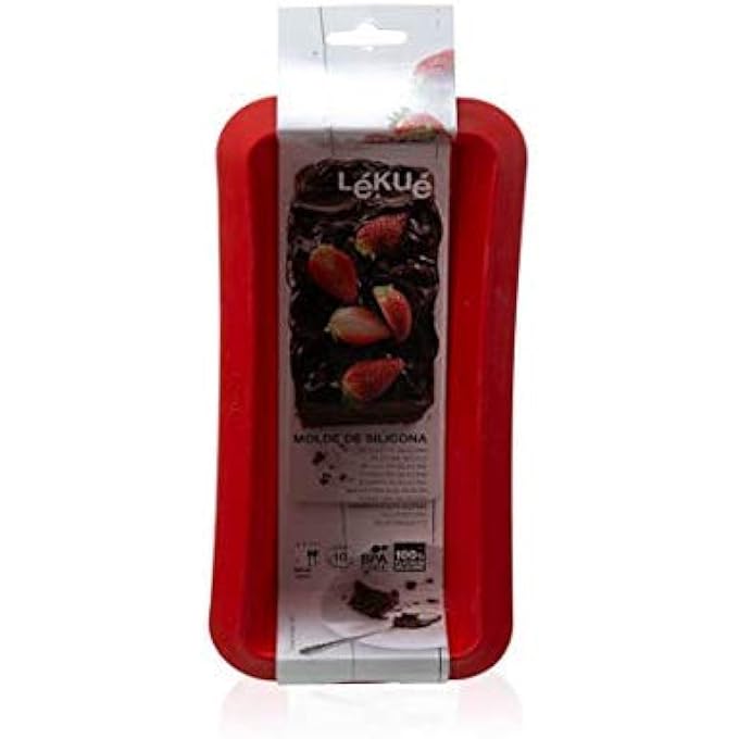 Lekue Silicone Cake Mould 24 cm Red 95 Inch - Image 5