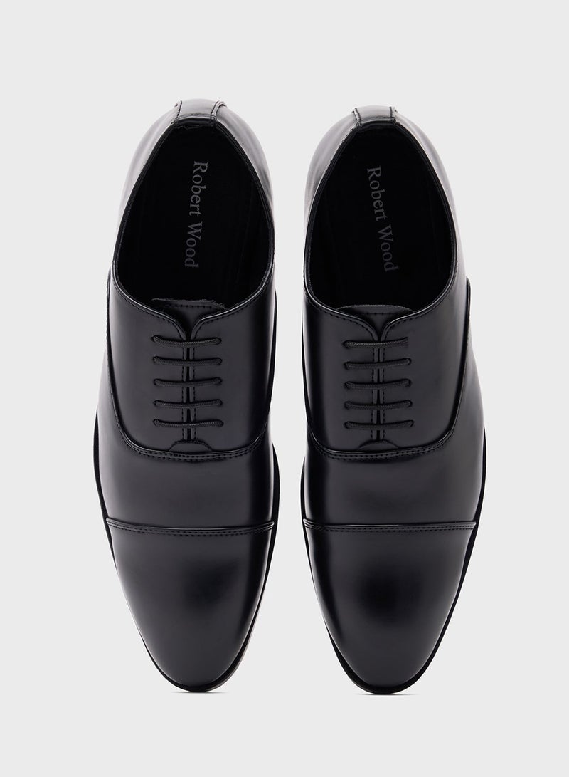 Robert Wood Formal Oxford Lace-Up Shoes - Image 4