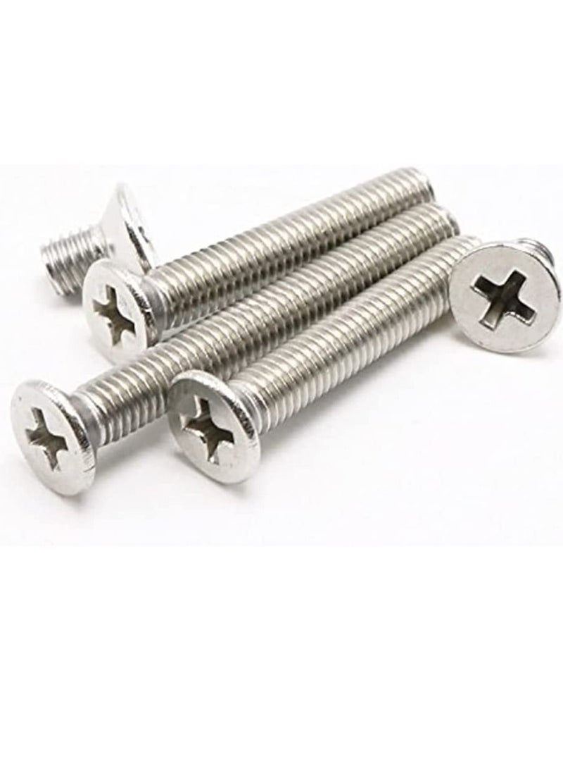 RACO Machine Screws/Bolts Stainless Steel Round Head Phillips Screws Muliti Purpose Use (5, 4BAX20) - Image 1