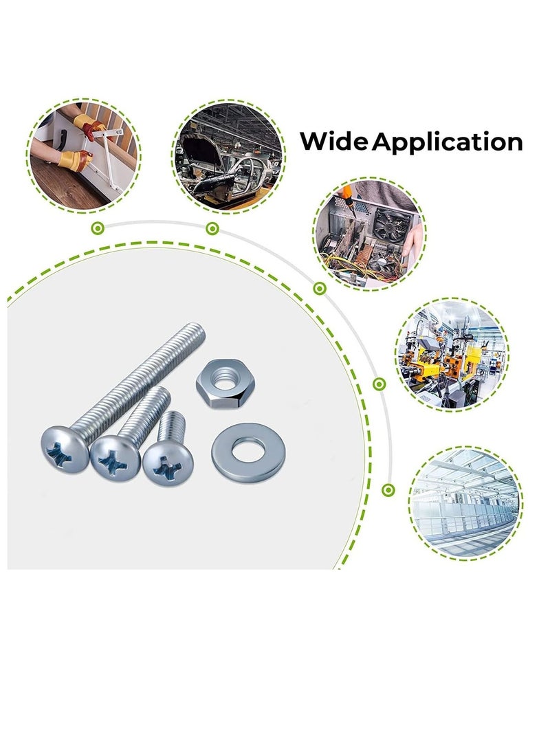 RACO Machine Screws/Bolts Stainless Steel Round Head Phillips Screws Muliti Purpose Use (5, 4BAX20) - Image 3