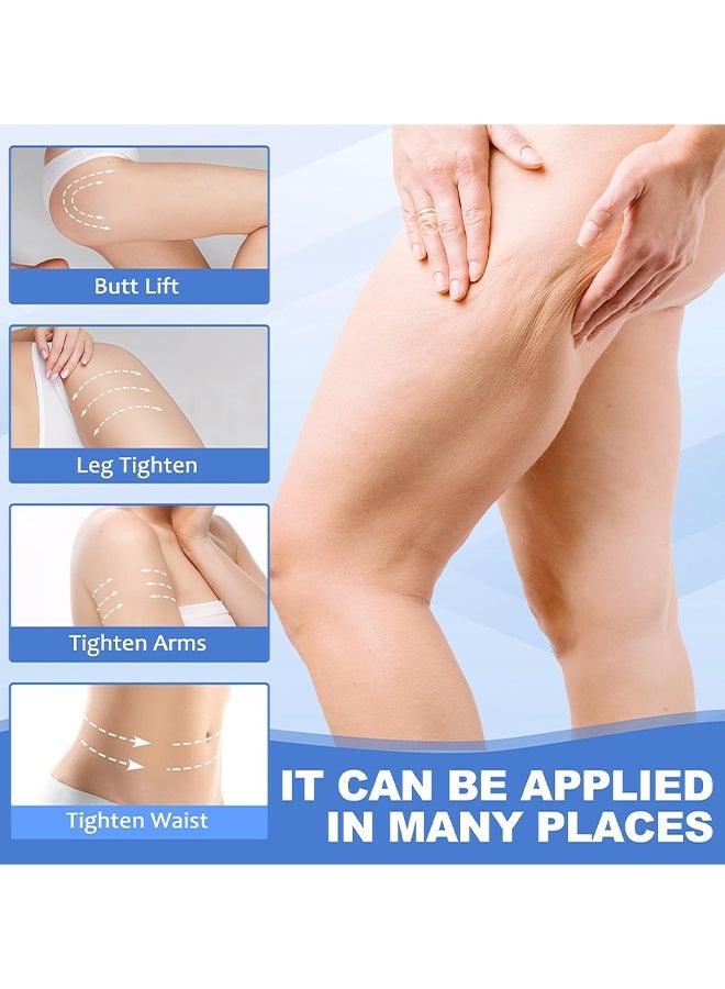 EELHOE Instant Firming Thigh Lift Tape, Slimming Thigh Lift Tape, Instant Thigh Lift Tape Transparent Lifting Adhesive Bandage Patch For Leg Body Sagging Skin Fat Anti Chafing Ultra Thin Inner Paste Waterproof Pad Disposable Shaping Leg Lifting Stickers (10pcs) - Image 4