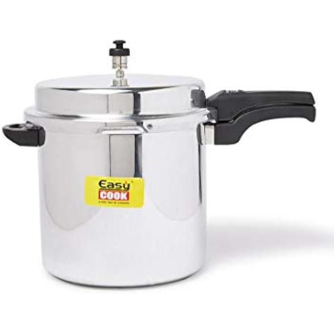 Easy Cook Aluminium Pressure Cooker 12Ltr - Image 1