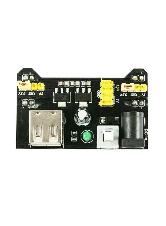Electronics Basic Kit Power Supply Module Breadboard Jumper Wire LED Resistor sensors and components Electrolytic Capacitor Package For DIY electronic projects - Image 5