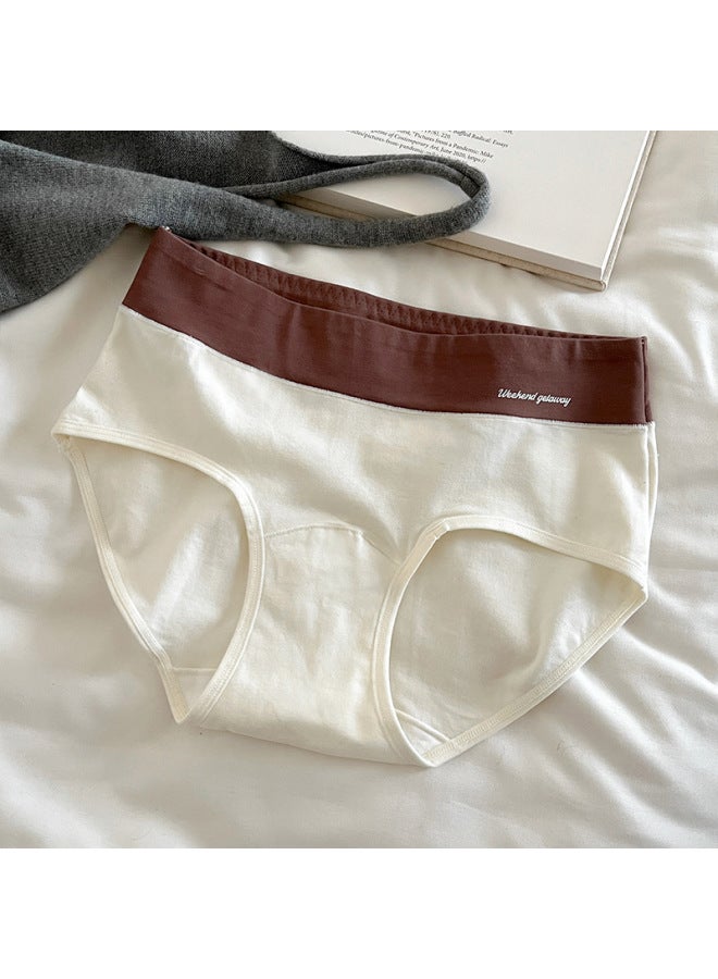 Underwear Girls Women's Cotton Briefs  New 7a Bacteriostatic Crotch Length Plus Size Mid-waist Sports Shorts