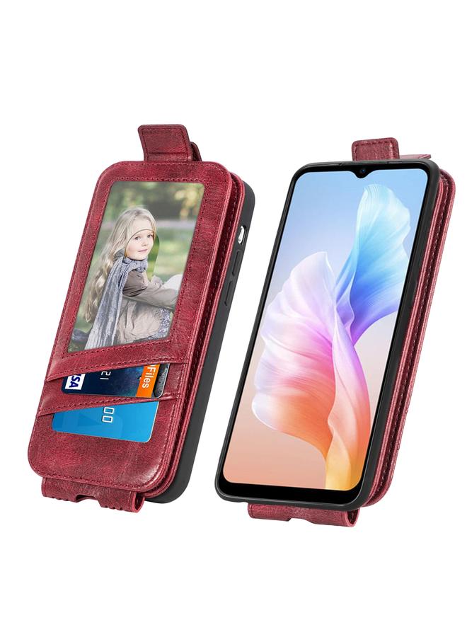 S-TOP Case For DOOGEE X98 Pro / X98 Zipper Wallet Vertical Flip Leather Phone Case - Image 4