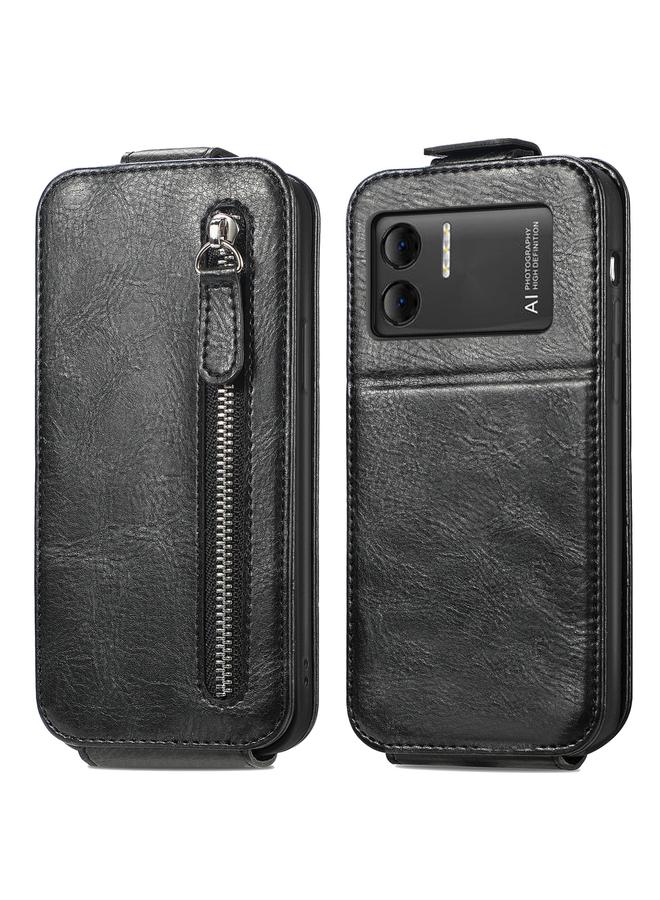 S-TOP Case For DOOGEE X98 Pro / X98 Zipper Wallet Vertical Flip Leather Phone Case - Image 2