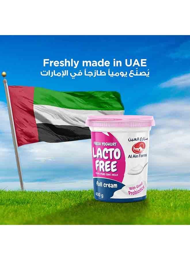 Al Ain Farms - Lactose Free Plain Yogurt 400grams - Image 1