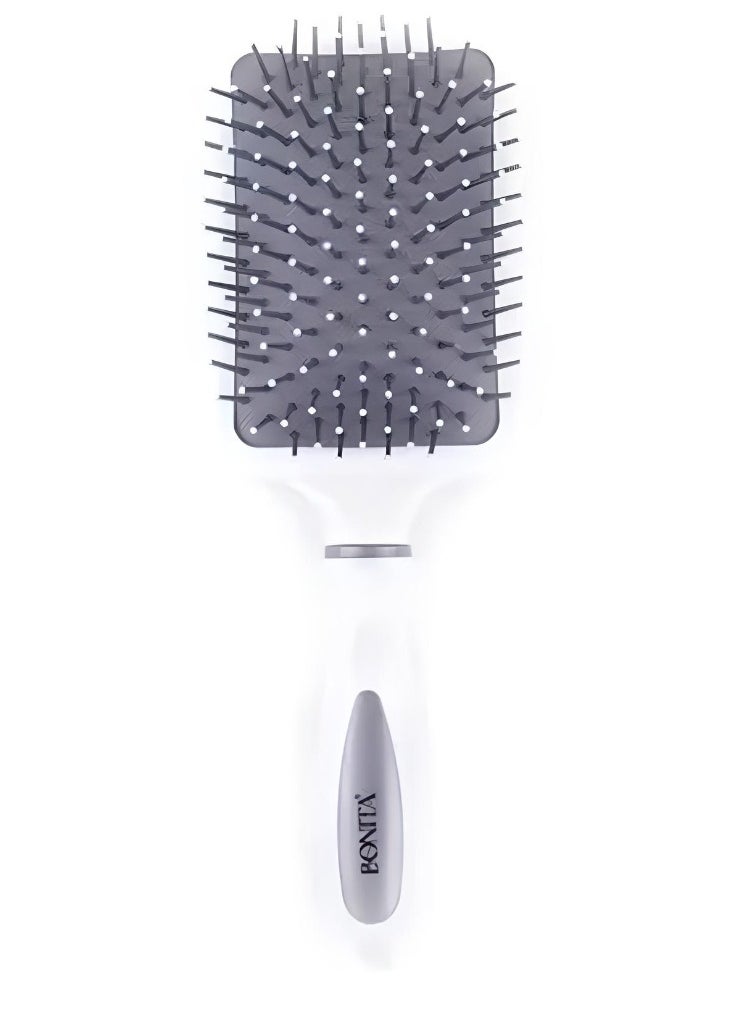 Bonita - Square Hair Brush - White Color - Image 1