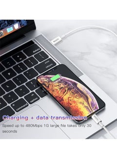 Yesido Yesido CA49 Type-C to Lightning 2A Fast Charger Data Cable - White  - Image 4
